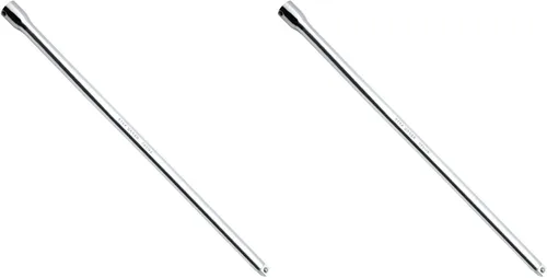 Vista 10 de URREA Extensión de llave de vaso – Extensor de trinquete de 1/2 pulgada y 2-1/2 pulgadas con construcción forjada y acabado de níquel-cromo