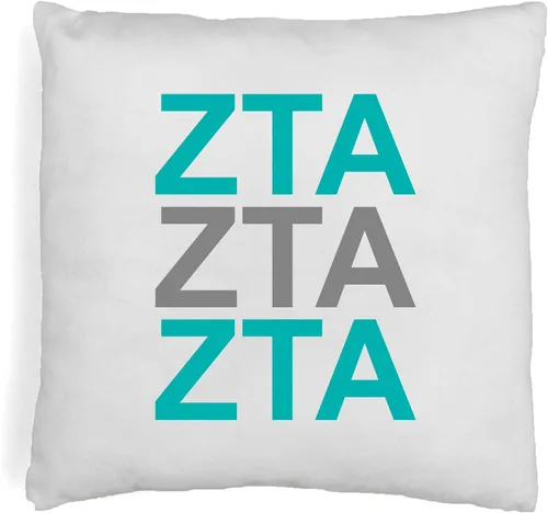 Vista 17 de sockprints Alpha Chi Omega - Funda de almohada con letras griegas de 18 x 18 pulgadas, fundas de almohada para hermandad de hermandad, almohada