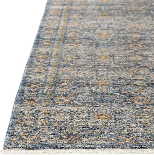 Vista 5 de Dalyn Rugs Yarra YA6 - Alfombra rectangular suave azul de 1 pies 8 pulgadas x 2 pies 6 pulgadas, fácil de limpiar, no se desprende, para dormitorio