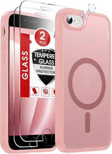 Vista 36 de LeYi Funda para iPhone XR: con protector de pantalla X2 + 2 funda para cámara [compatible con MagSafe] Funda protectora magnética i iphoneXR