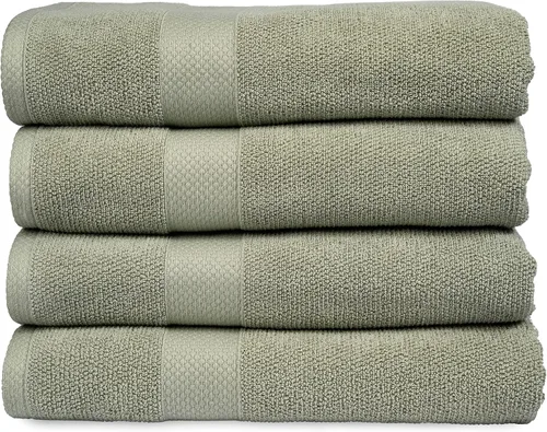 Vista 36 de MAURA Toallas de mano prémium 100% algodón de 16 x 30 pulgadas, ultra absorbentes, de secado rápido, toallas suaves para baño, toallas de mano extra