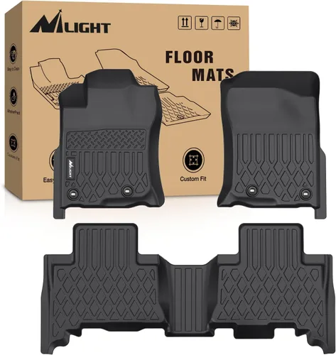 Vista 37 de Nilight Alfombrillas para Toyota Tacoma Access Cab Auto Transmission 2008
