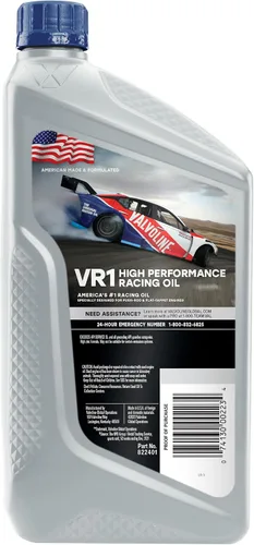 Vista 2 de Valvoline VR1 Racing SAE 30 Aceite de motor 1 QT