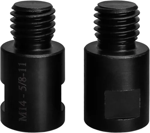 Vista 8 de Mesee 2 adaptadores de fijación para amoladora angular M14 hembra a 5/8 "-11 macho adaptador de rosca herramienta de conversión M14 adaptador