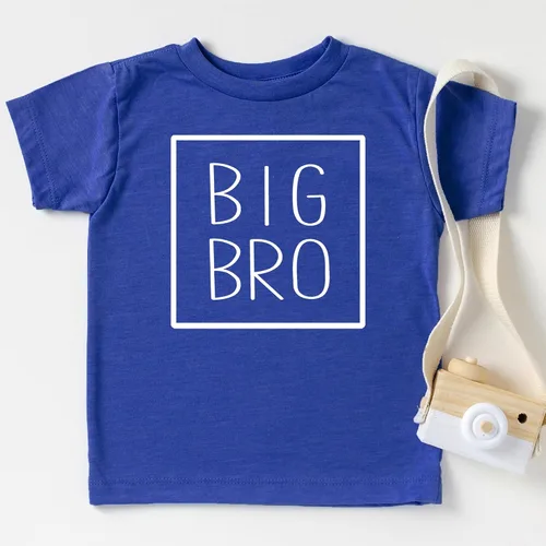 Vista 5 de Big Brother Again Birth Announcement Shirt for Boys Pregnancy Reveal Outfit