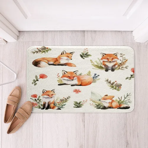 Vista 31 de Feelyou Tapetes de baño estampados, con patrón de sombrero occidental, para niños y niños, vaquera rosa, para ducha, accesorios de baño abstractos