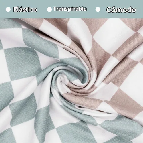Vista 2 de DILIMI Paquete de 2 fundas de almohada de lactancia, funda elástica extraíble para almohadas de lactancia, funda ultra suave y cómoda para bebés