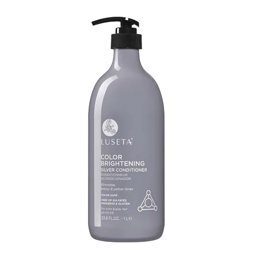 Vista 7 de Luseta - Champú iluminador de color para cabello plateado y gris, elimina los tonos cobrizos y amarillos, hidrata, promueve el acabado brillante