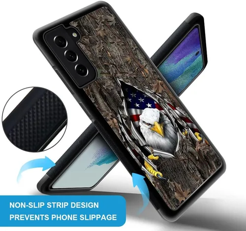 Vista 3 de DAIZAG Funda compatible con Samsung Galaxy S21 Plus, protección completa, a prueba de golpes, antiarañazos, funda de poliuretano termoplástico