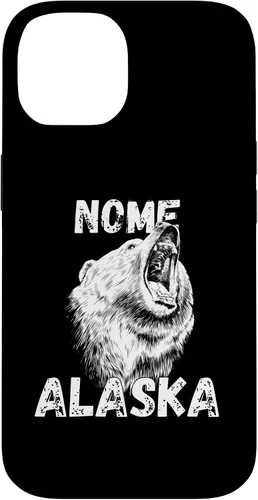 Vista 4 de Retro Nome AK Alaska City Apparel Souvenir Case for iPhone 17