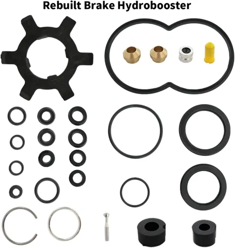Vista 2 de Kit de reparación de fugas Hydro Boost Compatible con Ford/GM/Chrysler/Chevrolet/F-150/F-250/F-350/G30 S10/Bronco Expedition Reemplazo de goma