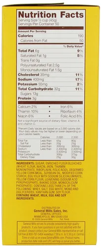 Vista 2 de GeneralMills LR/D - Muffins de maíz con medalla de oro, 6 estuches de 5 libras, 5 libras
