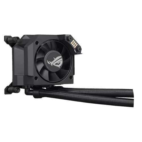 Vista 21 de ASUS ROG RYUJIN III 360 ARGB EXTREME enfriador líquido de CPU AIO todo en uno, AMD Ryzen 9000 e Intel® Core™ Ultra Ready, bomba Asetek Gen8 V2
