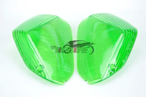 Vista 3 de TOPZONE Compatible con Kawasaki 2006-2019 Ninja ZX-14 / ZX-14R; lámpara Idicator intermitente intermitente de señal de giro (color verde)