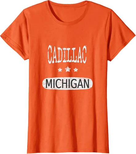 Vista 63 de Vintage Cadillac Michigan Camiseta