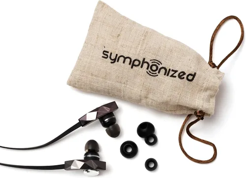 Vista 2 de Symphonized PRO - Auriculares intrauditivos con aislamiento de ruido, auriculares con cable plano y micrófono