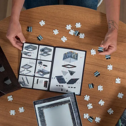 Vista 6 de Ravensburger Haunted House - Rompecabezas 3D de 216 piezas para niños 11548 – Tecnología Easy Click significa que las piezas encajan perfectamente