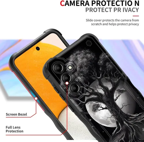 Vista 720 de Funda para Galaxy A14 5G, [Doble Capa][Protección contra Caídas de Grado Militar de 10 Pies] [Antideslizante] Funda Resistente a Prueba de Golpes