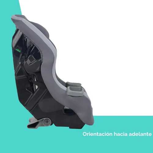 Vista 9 de Baby Trend Trooper™ Slim 3 en 1 Asiento de coche convertible, Gris Dash