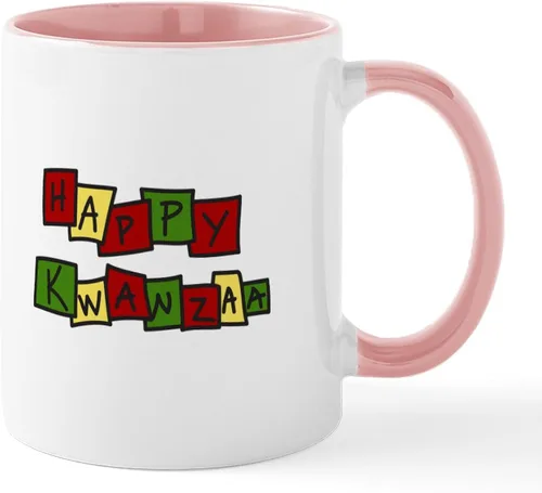 Vista 28 de CafePress Celebrate Kwanzaa - Taza de café de cerámica de 11 oz (11.0 fl oz)