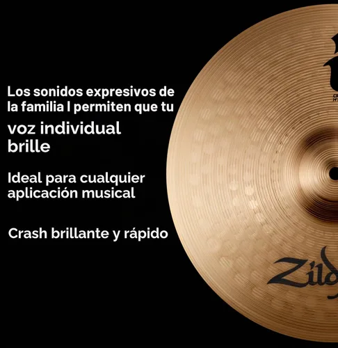Vista 4 de Avedis Zildjian Company ILH14Cd1 - Platillo Crash Series I de 14 pulgadas