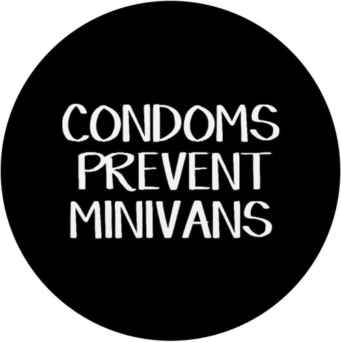 Vista 3 de Los condones evitan las minivans PopSockets Grip y soporte para teléfonos y tabletas