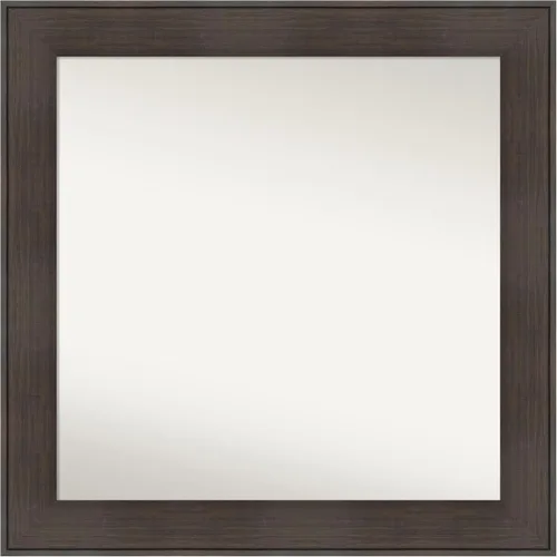 Vista 115 de Amanti Art Espejo personalizado, espejo de baño de veta de madera rústica William, espejo de pared o espejo de tocador de baño sobre el fregadero