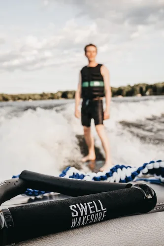 Vista 7 de SWELL Wakesurf - Cuerda trenzada de alta calidad para wakesurf Azul