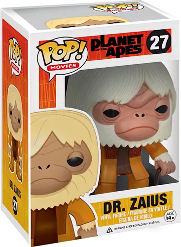 Vista 4 de Dr. Zaius: P o p ! Movies - Figura de vinilo con 1 protector gráfico compatible con 'ToysDiva' (027-03146 - B)