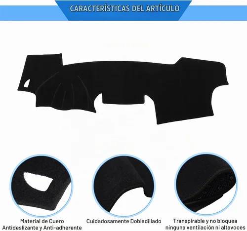 Vista 4 de Cubiertas de salpicadero para Toyota RAV4 2007-2012 actualización de poliéster para consola central de automóvil, cubierta interior de tablero