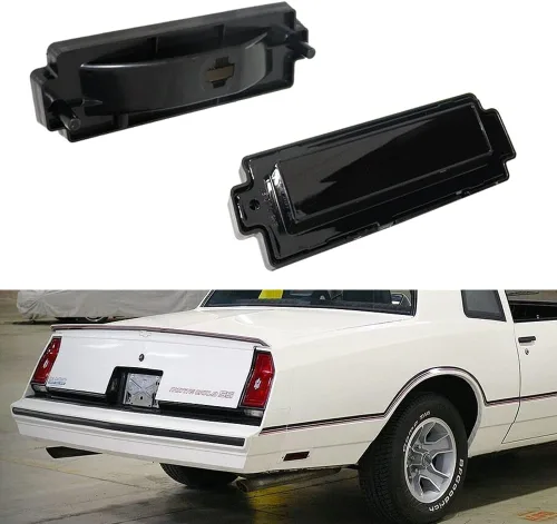 Vista 8 de Para 1981 1982 1983 1984 1985 1986 1987 1988 Chevy Monte Carlo SS luzes de señalización de marca de parachoques lateral ámbar Led Lente Ámbar Lente