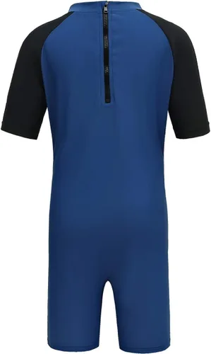 Vista 3 de PHIBEE Traje de baño de una pieza con protección solar UPF 50+ para niños