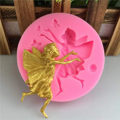 Vista 6 de Juego de 3 moldes de silicona para decorar cupcakes, arcilla polimérica, manualidades, resina epoxi, fabricación de joyas