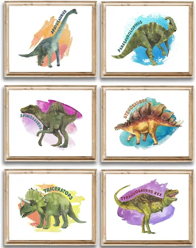Vista 24 de Always Be Yourself Unless You Can Be A Dinosaur - Impresión artística sin marco, 8 x 10 pulgadas, arte inspirador para habitación de niños