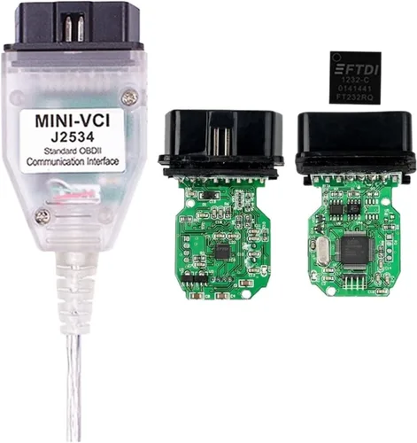 Vista 8 de Cable de diagnóstico del coche FTDI Chip TIS Techstream MINI-VCI OBD2 de diagnóstico automático compatible con Toyota V18.00.008 Vci compatible