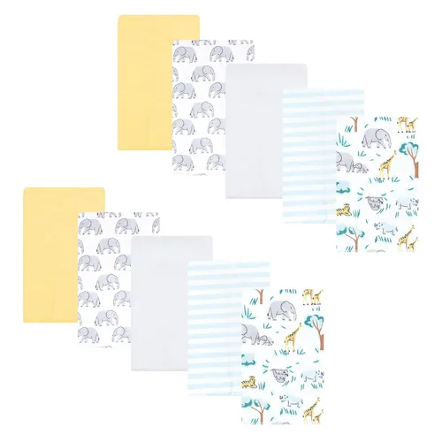 Vista 159 de Hudson Baby - Paños unisex de franela de algodón para bebé, avión, talla única