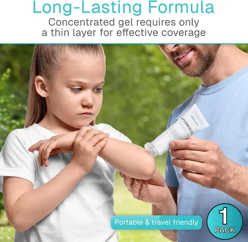 Vista 7 de ViveCare - Apósito de hidrogel para heridas (tubo de 3 onzas), gel curativo de primeros auxilios para quemaduras, úlceras diabéticas, cortes