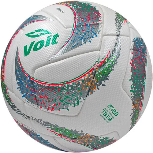 Vista 4 de Voit Balón de Fútbol No. 5 Morph Liga MX Inauguración 2024 FIFA Pro Calidad: Diseñado para Profesional, Luguilla Edition Blanco y Gris