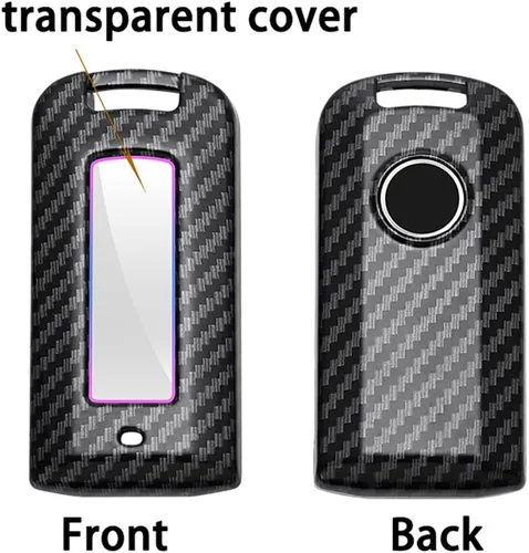 Vista 3 de ontto Compatible con Mitsubishi - Funda para llavero inteligente de entrada sin llave, funda para llave de automóvil, protección completa de 360°