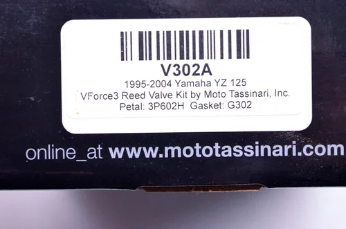 Vista 6 de Moto Tassinari Válvula Reed VForce 3 - Compatible con Yamaha YZ125 95-04 V302A