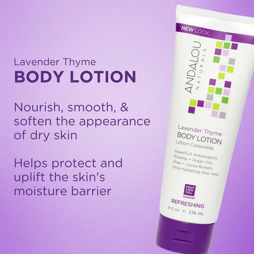 Vista 2 de Andalou Naturals loción corporal relajante