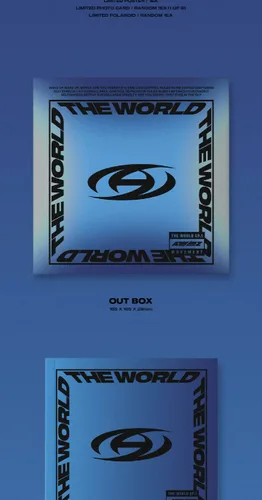 Vista 2 de DREAMUS ATEEZ The World EP.1: Álbum de movimiento versión A CD+1p Letras plegables Poster en paquete+72p Photobooklet+1ea Pegatina+1p Tarjeta