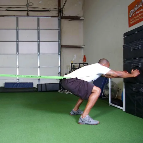 Vista 4 de RubberBanditz Bandas de entrenamiento para atletas, ideales para agilidad, movilidad, salto, pliometría, fitness de potencia, entrenamiento de banda