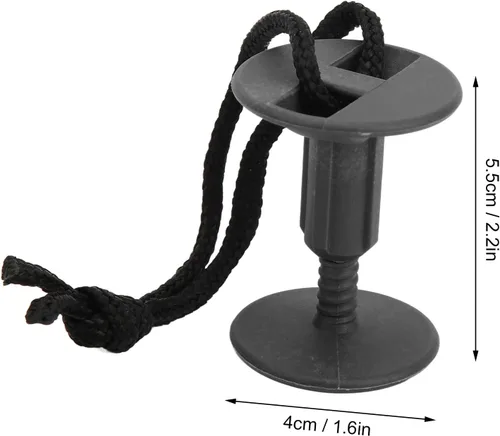 Vista 4 de Enchufe de cuerda para tabla de surf, 6 piezas de nailon de plástico con ranuras desmontables, para tablas de surf de espuma suave, paneles