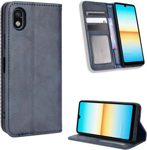 Vista 38 de Funda para BLU Bold N2, funda de piel sintética para BLU Bold N2, funda para BLU Bold N2 5G N0050UU Funda de piel sintética negra Negro