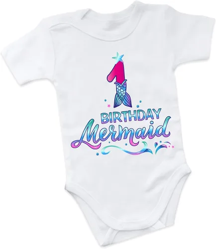 Vista 7 de Family Mermaid Birthday Theme T-shirt, Custom Matching Any Age B-day Party Outfits, Gift For Birthday Girl, Funny Birthday Girl Shirt, Sister