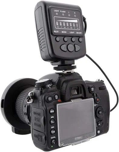 Vista 2 de Meike FC-100 - Luz LED para macro anillo, compatible con cámara réflex digital Canon N Pentax Olympus Olympus con anillos adaptadores