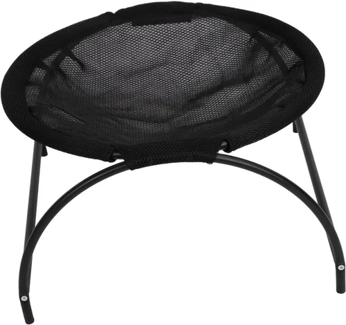 Vista 9 de Cat Hammock Bed for Indoor Cats Elevated Mesh Design for Cool & Breathable Sleep Stable Metal Frame Supports 25 lbs Easy Assembly & Washable