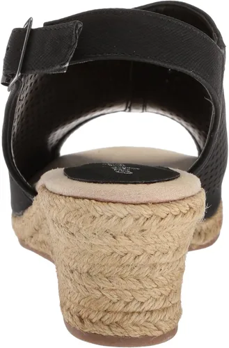Vista 3 de Easy Street Stacy para mujer Lino Negro