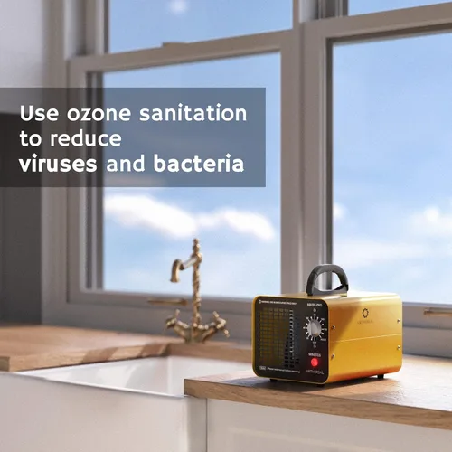 Vista 4 de Airthereal Generador de ozono MA10K-PRO, máquina de O3 de alta capacidad para áreas de más de 3500 pies cuadrados, removedor de olores ionizador